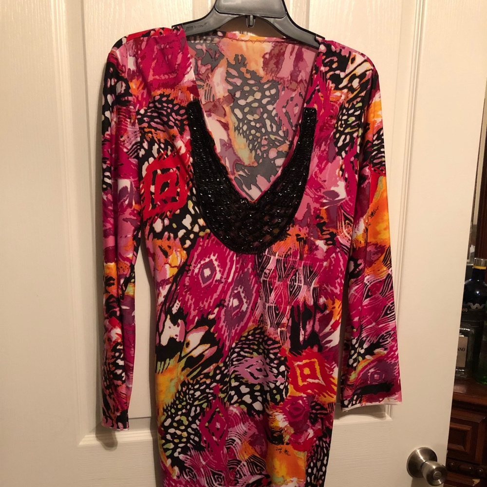 Custom Design Couture Bodycon Dress.